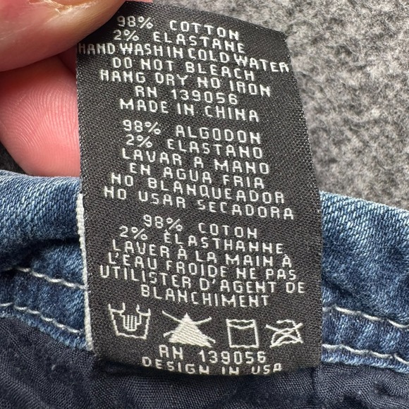 Grace in LA Easy Fit Jeans Womens 28 Bootcut Embellished Cowgirl - Picture 5 of 15